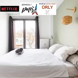  Habitación en casa particular Confort - Paris-orly -