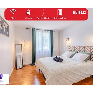 Apartamento Détente Et Confort Proche Paris Et Orly